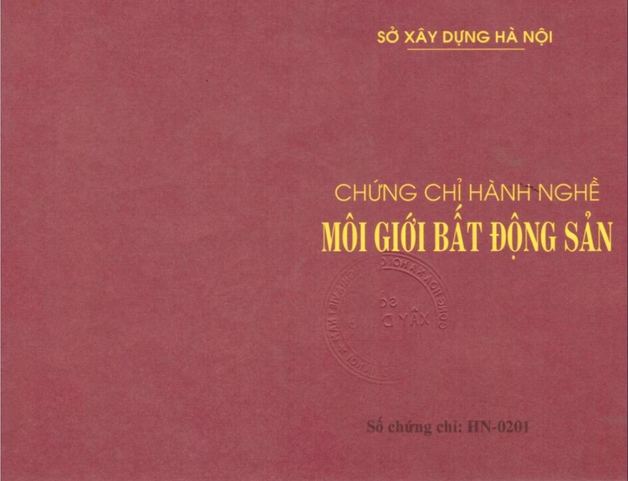 Chung Chi Hanh Nghe Moi Gioi Bds 0912167788 0928070888 Khóa Học Chứng Chỉ Môi Giới Bất Động Sản Tại Nha Trang
